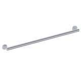 Kartners - 9100 Series 36-inch Round Grab Bar-Polished Chrome - Polished Chrome