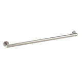 Kartners - 9100K Series 36-inch Round Grab Bar-Polished Nickel - Polished Nickel