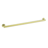 Kartners - 9100K Series 36-inch Round Grab Bar-Brushed Brass - Brushed Brass