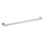 Kartners - 9100K Series 36-inch Round Grab Bar-Polished Chrome - Polished Chrome