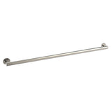 Kartners - 9100K Series 42-inch Round Grab Bar-Brushed Nickel - Brushed Nickel