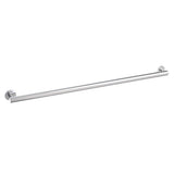 Kartners - 9100K Series 42-inch Round Grab Bar-Polished Chrome - Polished Chrome