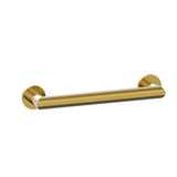 Kartners - 9200 Series 12-inch Round Mitered Grab Bar-Brushed Bronze - Satin Bronze