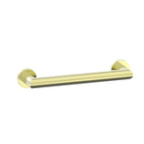 Kartners - 9200 Series 12-inch Round Mitered Grab Bar-Brushed Brass - Brushed Brass