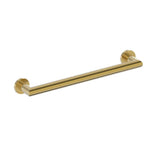Kartners - 9200 Series 18-inch Round Mitered Grab Bar-Brushed Bronze - Satin Bronze