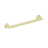 Kartners - 9200 Series 18-inch Round Mitered Grab Bar-Brushed Brass - Brushed Brass