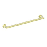 Kartners - 9200 Series 24-inch Round Mitered Grab Bar-Brushed Brass - Brushed Brass