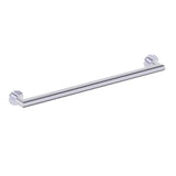 Kartners - 9200 Series 24-inch Round Mitered Grab Bar-Polished Chrome - Polished Chrome