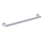Kartners - 9200 Series 24-inch Round Mitered Grab Bar-Polished Chrome - Polished Chrome
