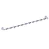 Kartners - 9200 Series 42-inch Round Mitered Grab Bar-Polished Chrome - Polished Chrome