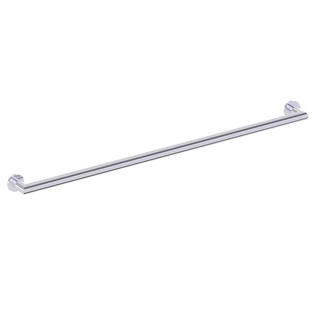 Kartners - 9200 Series 42-inch Round Mitered Grab Bar-Polished Chrome - Polished Chrome