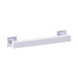 Kartners - 9300 Series 12-inch Square Grab Bar-Polished Chrome - Polished Chrome