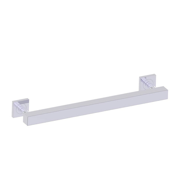 Kartners - 9300 Series 18-inch Square Grab Bar-Polished Chrome - Polished Chrome