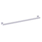 Kartners - 9300 Series 42-inch Square Grab Bar-Polished Chrome - Polished Chrome