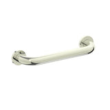 Kartners - 9500 Series 12-inch Round Grab Bar-Polished Nickel - Polished Nickel
