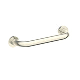 Kartners - 9500 Series 12-inch Round Grab Bar-Brushed Nickel - Brushed Nickel