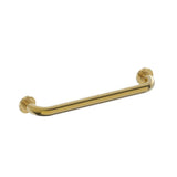 Kartners - 9500 Series 18-inch Round Grab Bar-Brushed Bronze - Satin Bronze