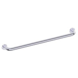 Kartners - 9500 Series 32-inch Round Grab Bar-Polished Chrome - Polished Chrome