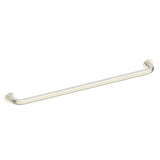 Kartners - 9500 Series 36-inch Round Grab Bar-Brushed Nickel - Brushed Nickel