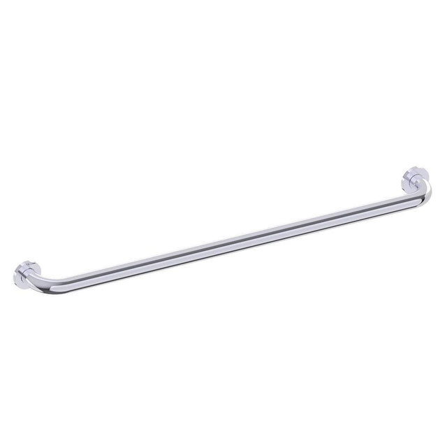 Kartners - 9500 Series 36-inch Round Grab Bar-Polished Chrome - Polished Chrome