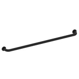 Kartners - 9500 Series 42-inch Round Grab Bar-Matte Black - Matte Black