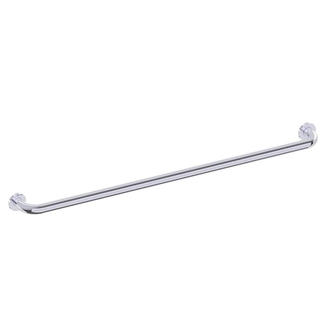 Kartners - 9500 Series 42-inch Round Grab Bar-Polished Chrome - Polished Chrome