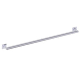 Kartners - 9600 Series 42-inch Mitered Grab Bar with Square Rosettes-Polished Chrome - Polished Chrome