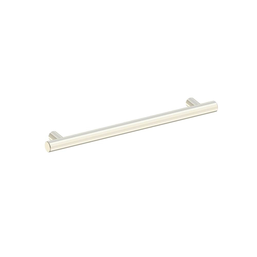 Kartners - 9700 Series Modern 12-inch Round Grab Bar-Brushed Nickel - Brushed Nickel
