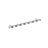 Kartners - 9700 Series Modern 12-inch Round Grab Bar-Polished Chrome - Polished Chrome