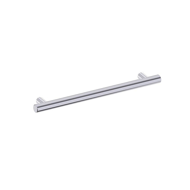 Kartners - 9700 Series Modern 12-inch Round Grab Bar-Polished Chrome - Polished Chrome
