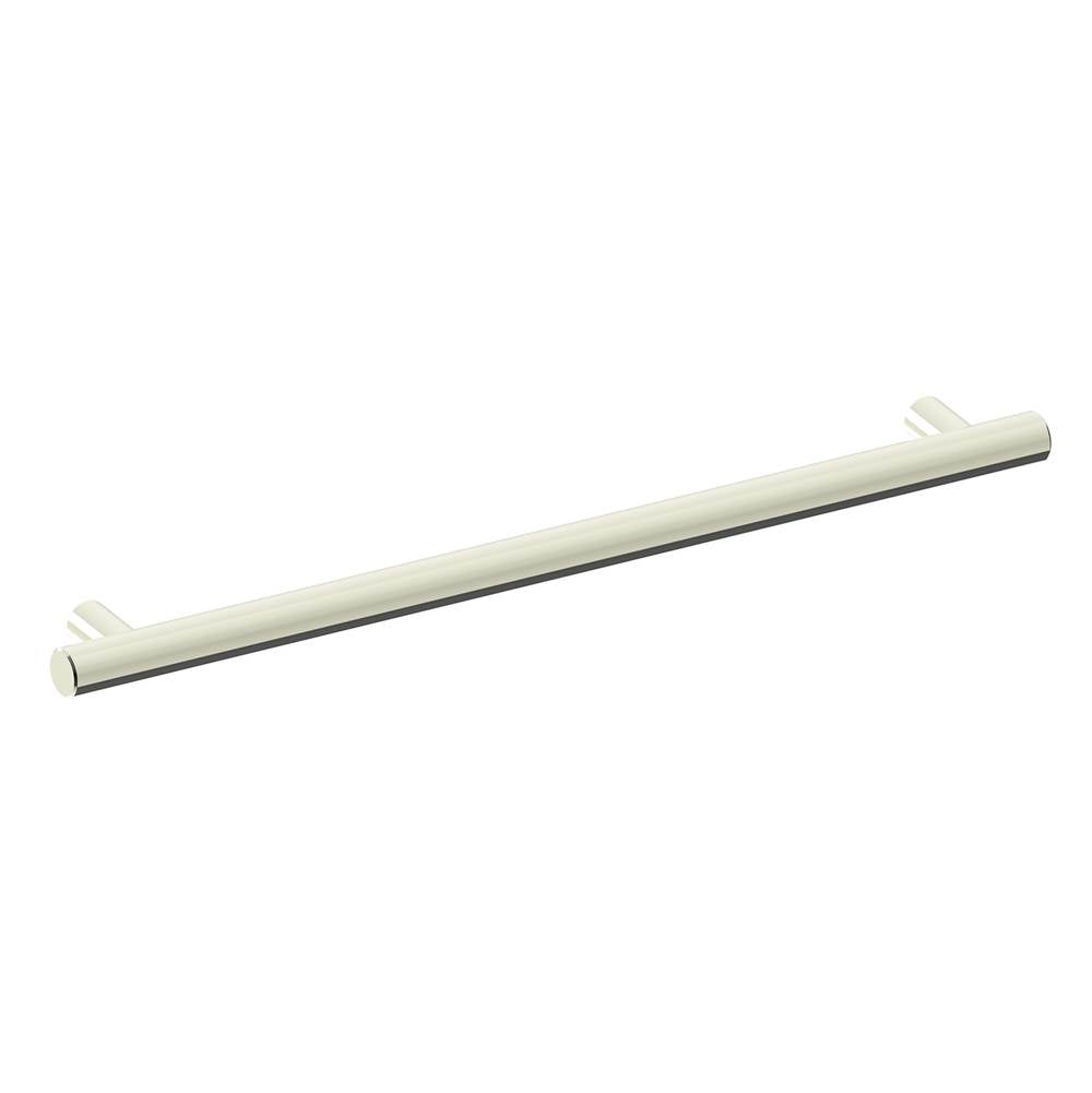 Kartners - 9700 Series Modern 24-inch Round Grab Bar-Polished Nickel - Polished Nickel