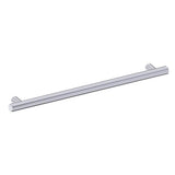 Kartners - 9700 Series Modern 24-inch Round Grab Bar-Polished Chrome - Polished Chrome