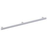 Kartners - 9700 Series Modern 36-inch Round Grab Bar-Polished Chrome - Polished Chrome