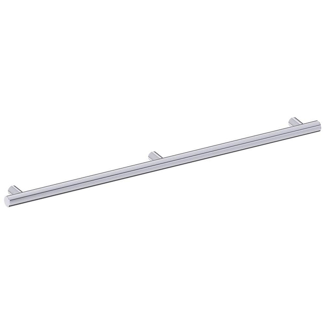 Kartners - 9700 Series Modern 36-inch Round Grab Bar-Polished Chrome - Polished Chrome