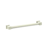 Kartners - 9800 Series  12-inch Round Grab Bar with Square Ends-Polished Nickel - Polished Nickel