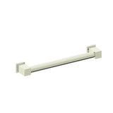 Kartners - 9800 Series  18-inch Round Grab Bar with Square Ends-Polished Nickel - Polished Nickel