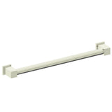 Kartners - 9800 Series  24-inch Round Grab Bar with Square Ends-Polished Nickel - Polished Nickel