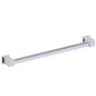 Kartners - 9800 Series  24-inch Round Grab Bar with Square Ends-Polished Chrome - Polished Chrome