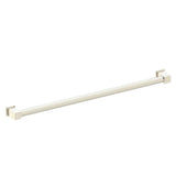 Kartners - 9800 Series  36-inch Round Grab Bar with Square Ends-Brushed Nickel - Brushed Nickel
