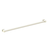Kartners - 9800 Series  42-inch Round Grab Bar with Square Ends-Brushed Nickel - Brushed Nickel