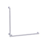 Kartners - CIRCO KNURLED - Angle Grab Bar-Polished Chrome - Polished Chrome