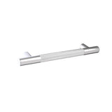 Kartners - 9900 Series Knurled 12-inch Grab Bar-Polished Chrome - Polished Chrome