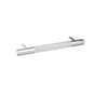 Kartners - 9900 Series Knurled 12-inch Grab Bar-Polished Chrome - Polished Chrome