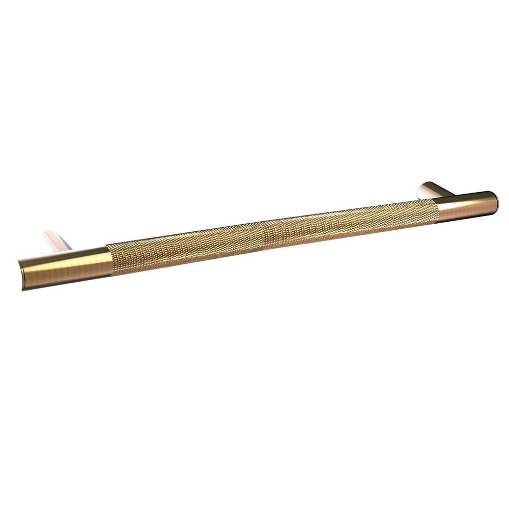 Kartners - 9900 Series Knurled 24-inch Grab Bar-Champagne Bronze - Champagne Bronze