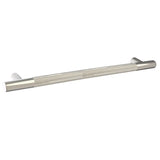 Kartners - 9900 Series Knurled 24-inch Grab Bar-Polished Nickel - Polished Nickel