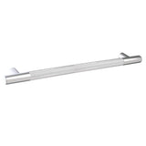 Kartners - 9900 Series Knurled 24-inch Grab Bar-Polished Chrome - Polished Chrome