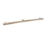 Kartners - 9900 Series Knurled 36-inch Grab Bar-Prosecco Bronze - Prosecco Bronze