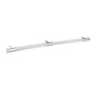 Kartners - 9900 Series Knurled 36-inch Grab Bar-Polished Chrome - Polished Chrome