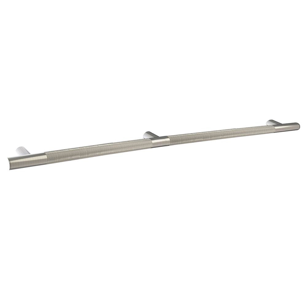 Kartners - 9900 Series Knurled 42-inch Grab Bar-Brushed Nickel - Brushed Nickel