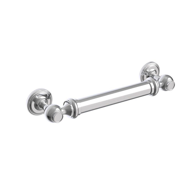 Kartners - Traditional Series 12-inch Round Grab Bar-Polished Chrome - Polished Chrome